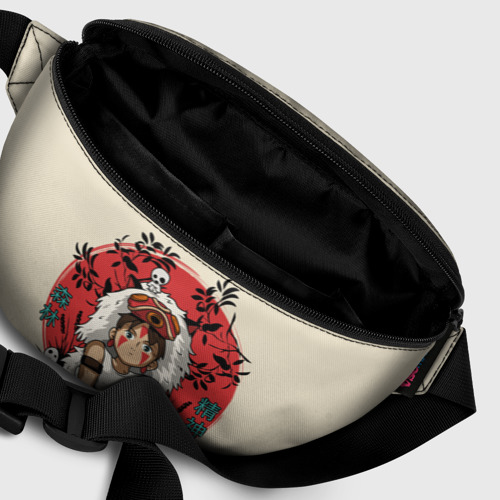 Поясная сумка 3D с принтом Princess Mononoke, фото #6