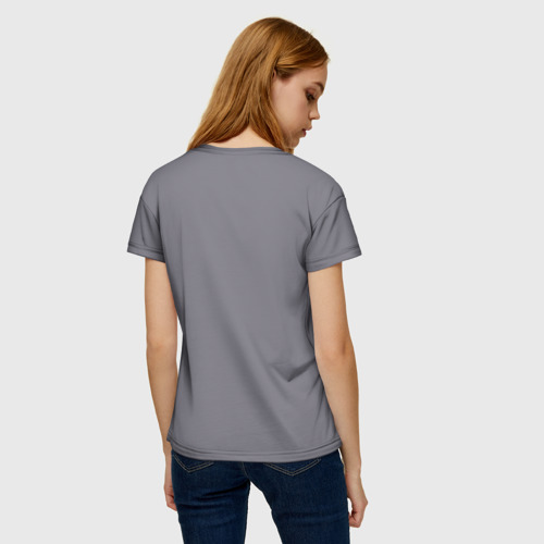 Женская футболка 3D с принтом Отель Хазбин, вид сзади #2