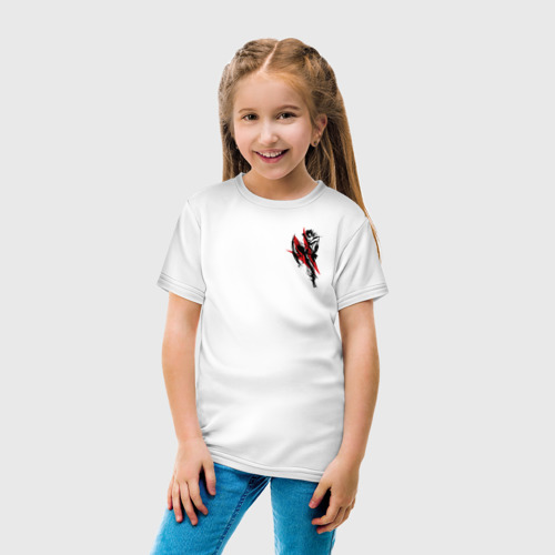 Детская футболка с принтом Киокушинкай, вид сбоку #3