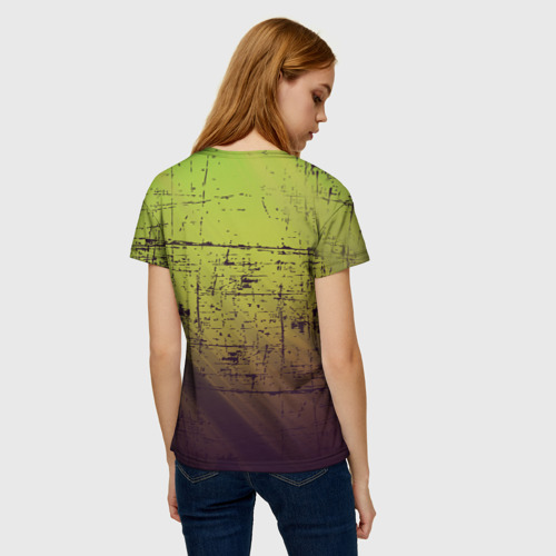 Женская футболка 3D с принтом Дима Билан, вид сзади #2