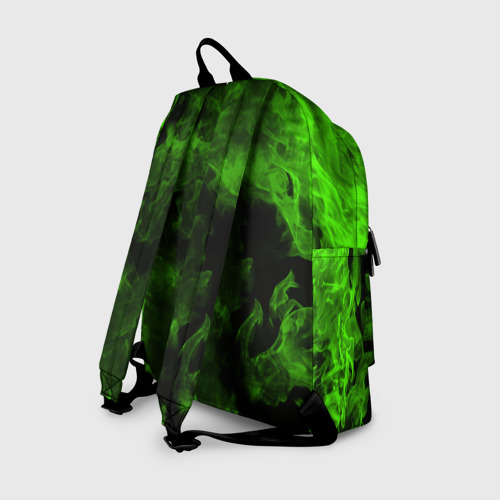Рюкзак 3D с принтом BRAWL STARS LEON, вид сзади #1