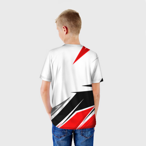 Детская 3D футболка с принтом Standoff 2, вид сзади #2