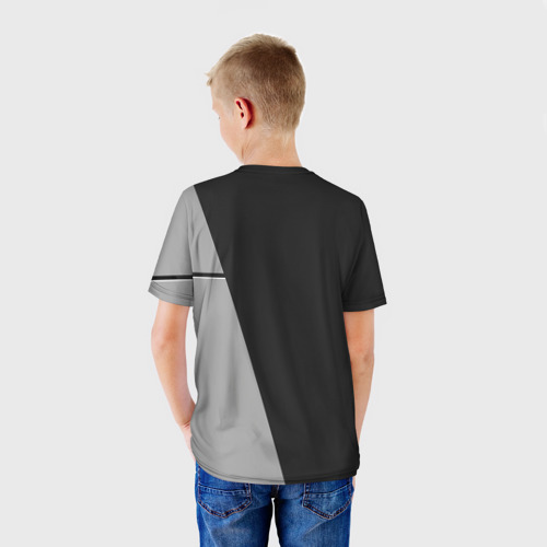 Детская футболка 3D с принтом Apex Legends, вид сзади #2