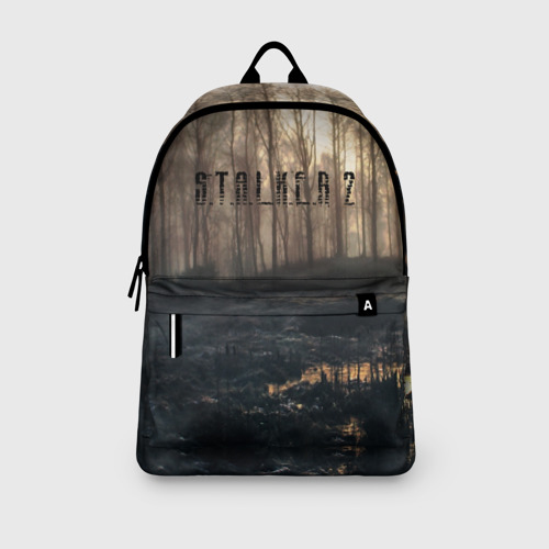 Рюкзак 3D с принтом STALKER 2, вид сбоку #3