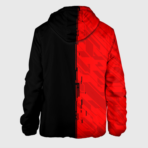 Мужская куртка 3D с принтом CYBERPUNK 2077, вид сзади #1