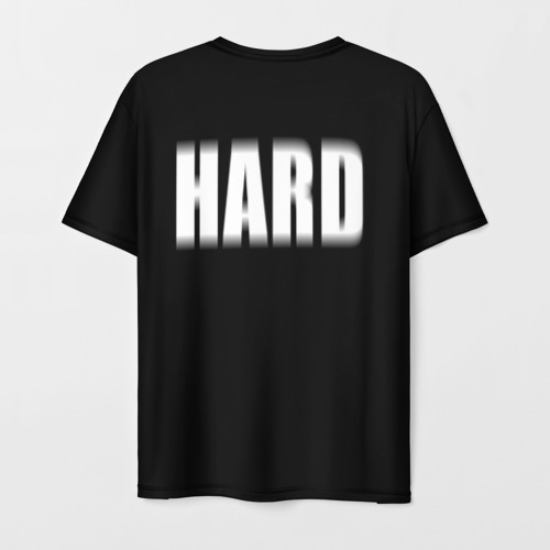 Мужская футболка 3D с принтом Party hard, вид сзади #1