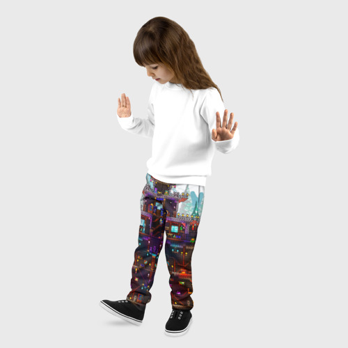 Детские брюки 3D с принтом Terraria, фото на моделе #1