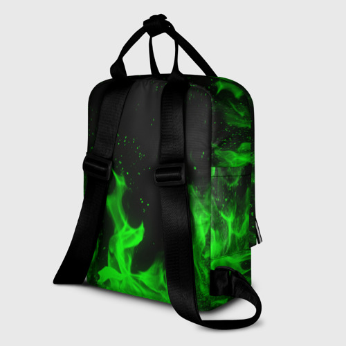 Женский рюкзак 3D с принтом STALKER 2, вид сзади #1
