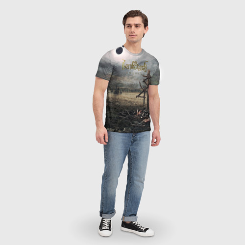 Мужская футболка 3D с принтом Lorna Shore - Immortal, вид сбоку #3