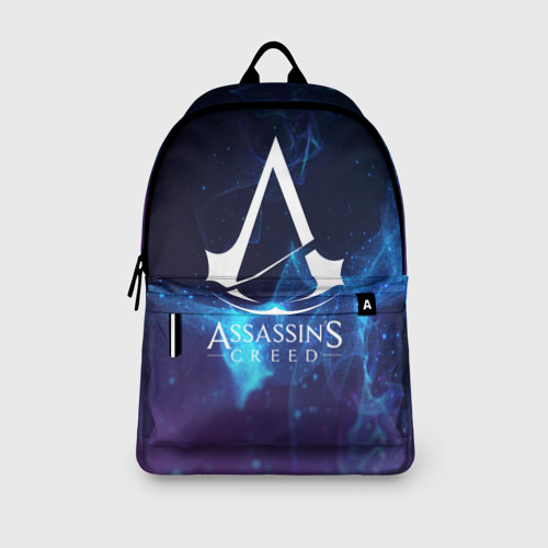 Рюкзак 3D с принтом ASSASSIN`S CREED, вид сбоку #3