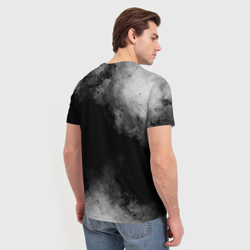 Мужская футболка 3D с принтом Three Days Grace, вид сзади #2