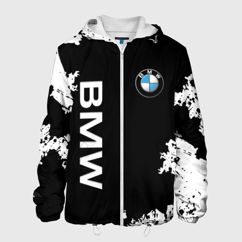 Мужская куртка 3D с принтом BMW | БМВ, вид спереди #2