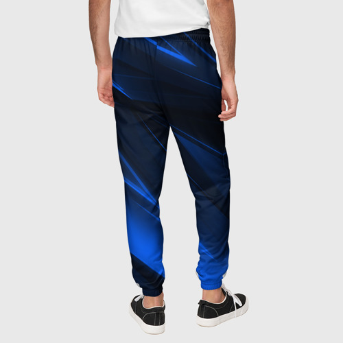 Мужские брюки 3D с принтом BMW / БМВ, вид сзади #2