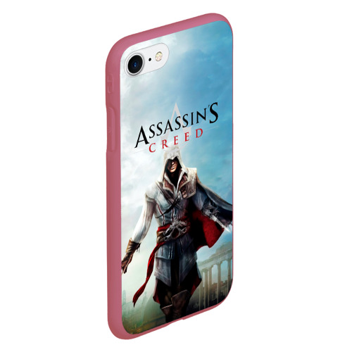 Чехол для iPhone 7/8 матовый с принтом Assassins Creed, вид сбоку #3
