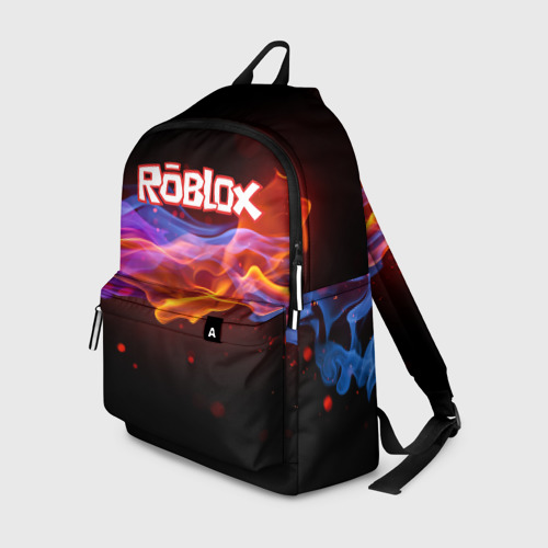 Рюкзак 3D с принтом Roblox Роблокс, вид спереди #2