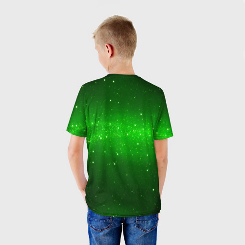 Детская футболка 3D с принтом Roblox, вид сзади #2