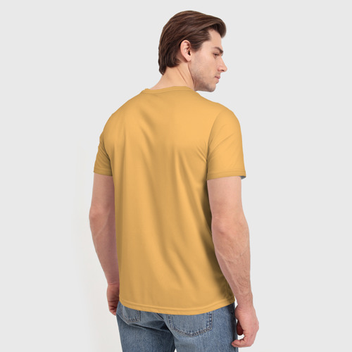 Мужская футболка 3D с принтом Iron Mike, вид сзади #2