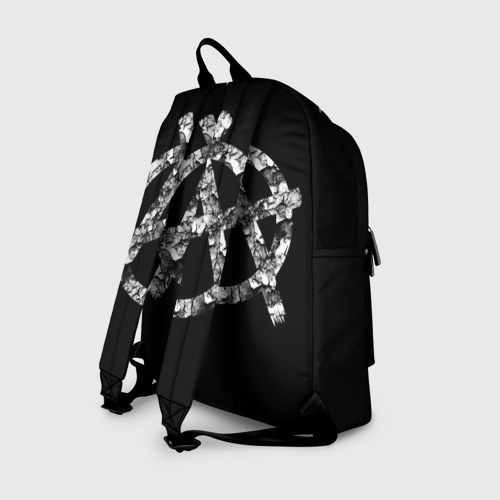 Рюкзак 3D с принтом Король и Шут + Анархия (спина), вид сзади #1
