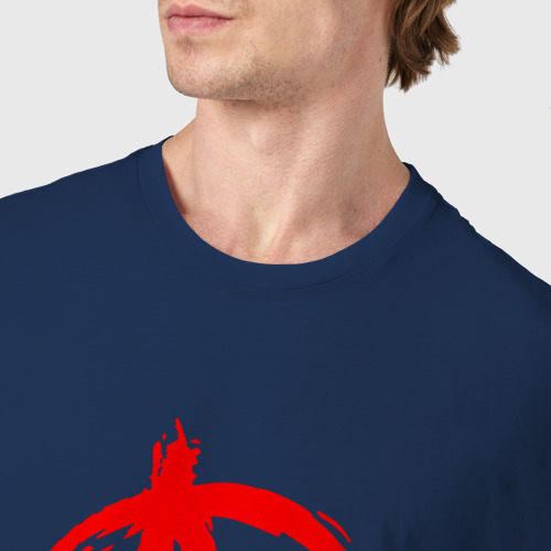 Мужская футболка хлопок с принтом АНАРХИЯ | ANARCHY (Z), фото #4