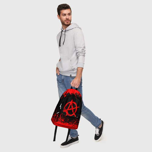 Рюкзак 3D с принтом Анархия anarchy, фото #5
