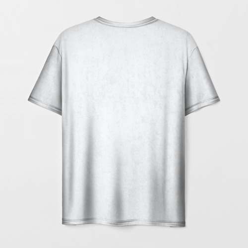 Мужская футболка 3D с принтом Бывших не бывает (погранвойска), вид сзади #1