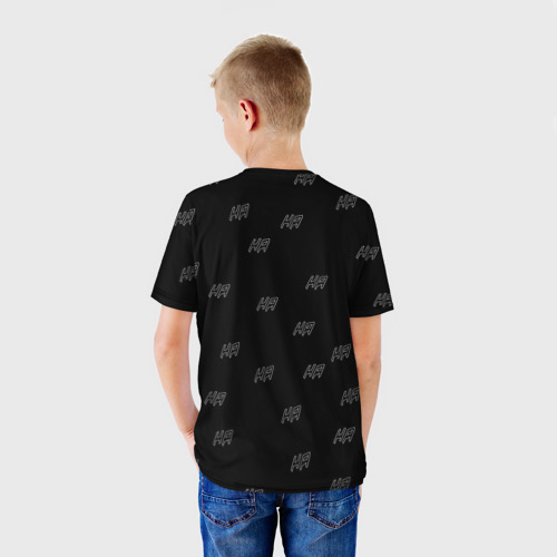Детская футболка 3D с принтом Vinland saga Thorkell the Tall, вид сзади #2