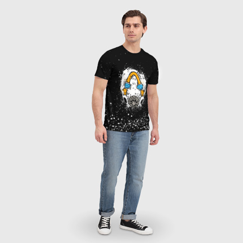 Мужская 3D футболка с принтом BORDERLANDS 3, фото #4