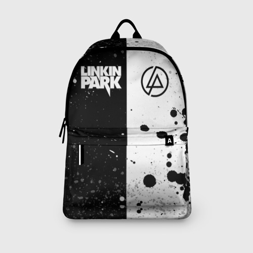 Рюкзак 3D с принтом LINKIN PARK, вид сбоку #3