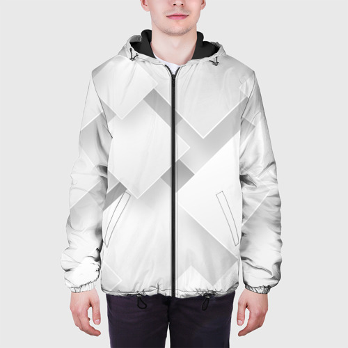 Мужская куртка 3D с принтом Геометрическая Абстракция, вид сбоку #3