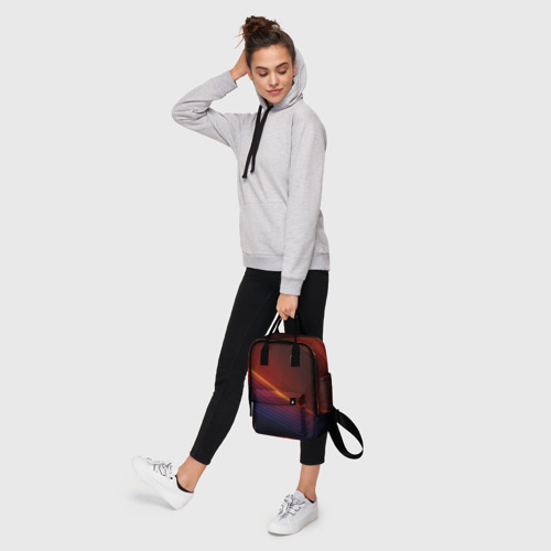 Женский рюкзак 3D с принтом BMW | БМВ, фото #4