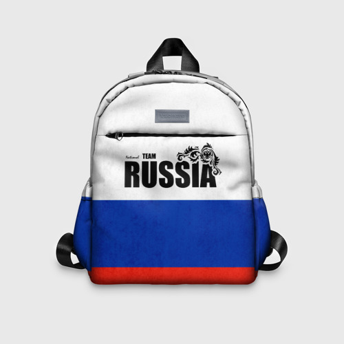 Детский рюкзак 3D с принтом Russia, вид спереди #2
