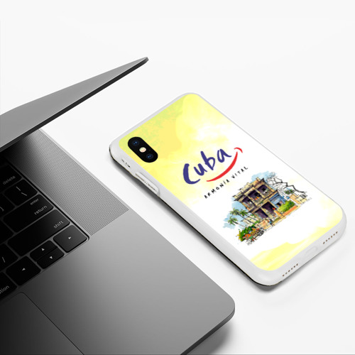 Чехол для iPhone XS Max матовый с принтом Куба, фото #5