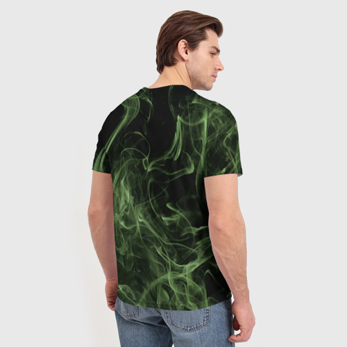 Мужская 3D футболка с принтом Toxic Sabaton, вид сзади #2