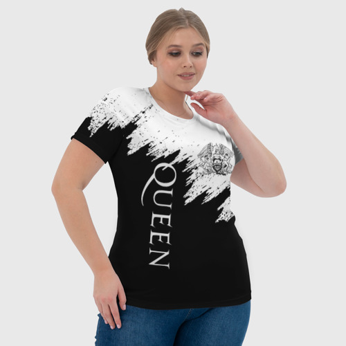Женская футболка 3D с принтом QUEEN, фото #4