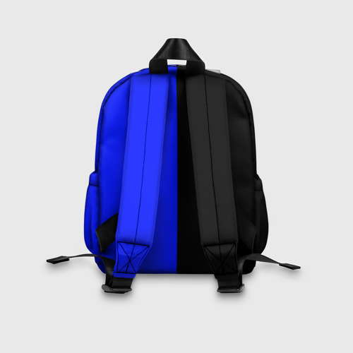 Детский рюкзак 3D с принтом SUBARU | СУБАРУ (Z), вид сзади #2