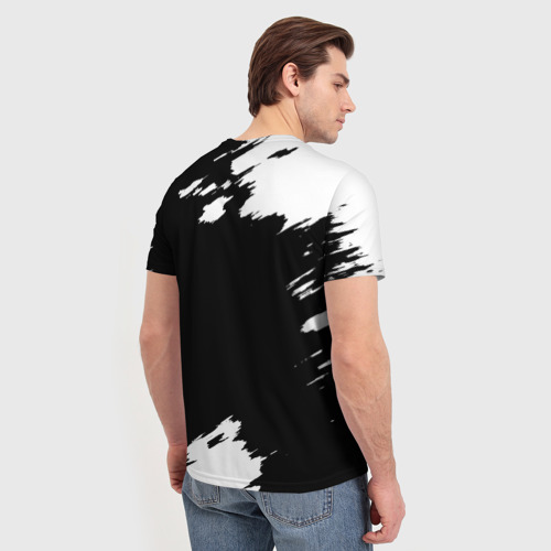 Мужская футболка 3D с принтом Brazzers demons, вид сзади #2