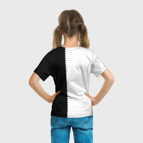 Детская футболка 3D с принтом СОНИК, вид сзади #2