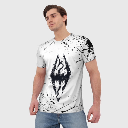 Мужская футболка 3D с принтом The Elder Scrolls TES, фото на моделе #1