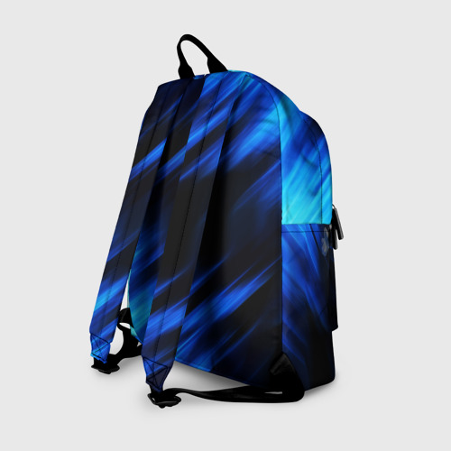 Рюкзак 3D с принтом SONIC | СОНИК (Z), вид сзади #1