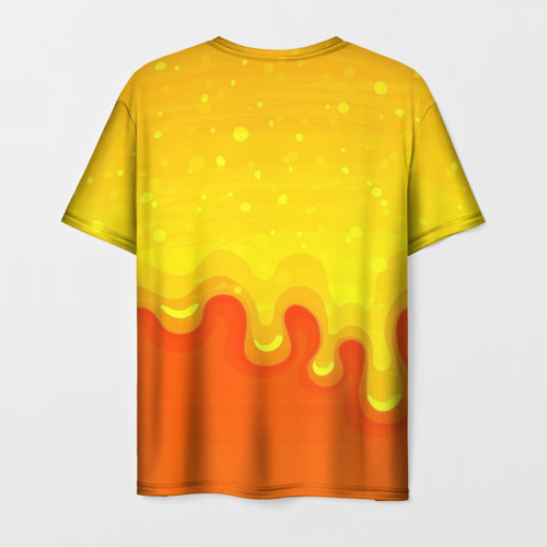 Мужская футболка 3D с принтом Brawl Stars   Поко, вид сзади #1