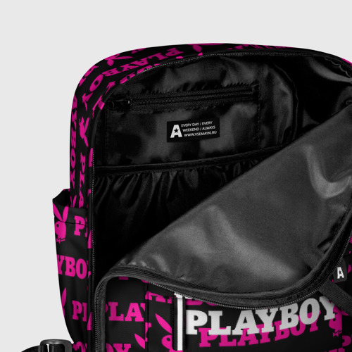 Женский рюкзак 3D с принтом PLAYBOY | ПЛЕЙБОЙ (Z), фото #5