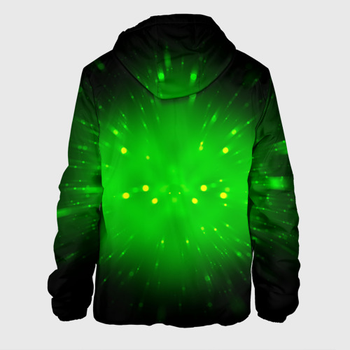 Мужская куртка 3D с принтом Brawn Stars Spike, вид сзади #1