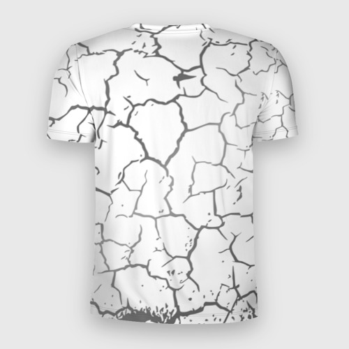 Мужская футболка 3D Slim с принтом ЧУМНОЙ ДОКТОР, вид сзади #1