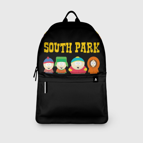 Рюкзак 3D с принтом South Park, вид сбоку #3