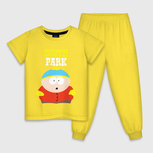 Детская пижама хлопок с принтом SOUTH PARK, вид спереди #2