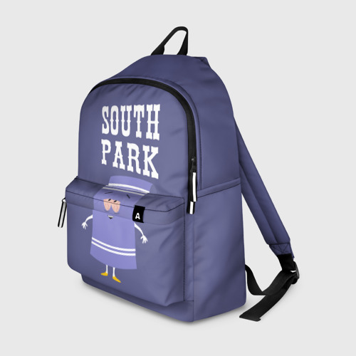 Рюкзак 3D с принтом South Park Полотенчико, вид спереди #2