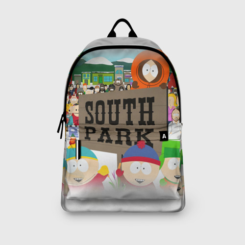 Рюкзак 3D с принтом Южный Парк, вид сбоку #3