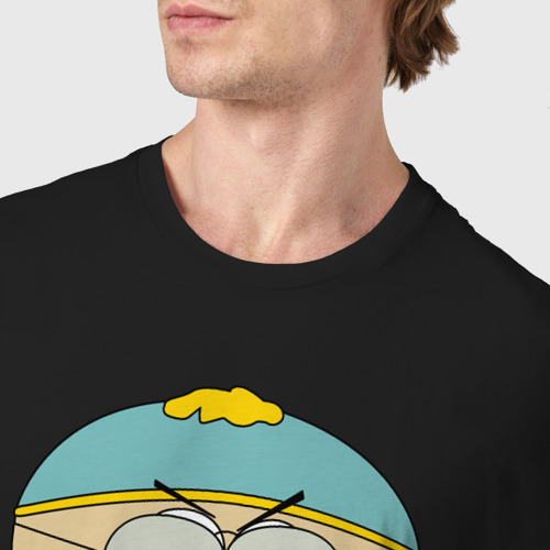 Мужская футболка хлопок с принтом South Park, Эрик Картман, фото #4