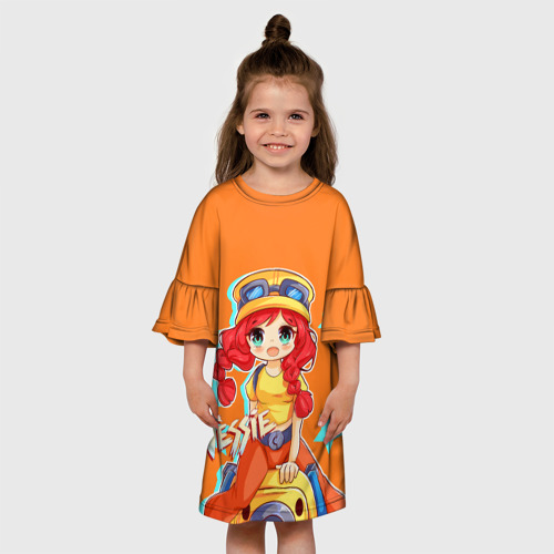 Детское платье 3D с принтом JESSIE, вид сбоку #3