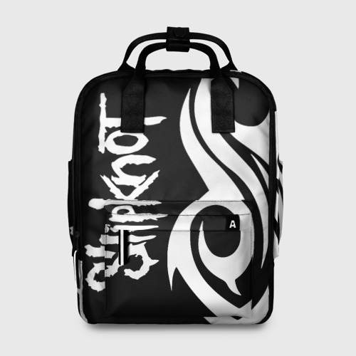 Женский рюкзак 3D с принтом Slipknot (6), вид спереди #2